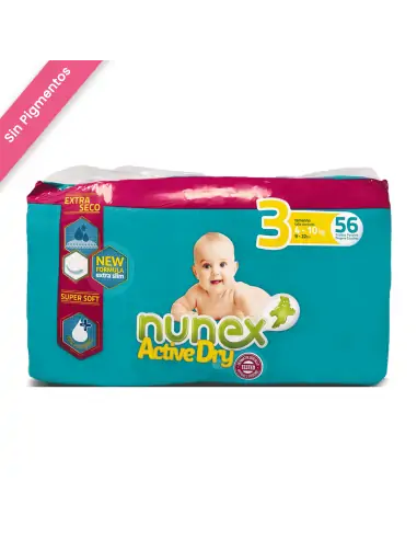 Size 3 Nappies (4-10 kg) | Pack of 56 units