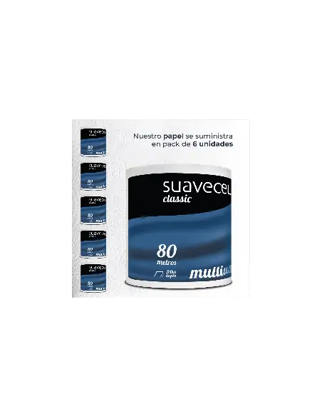 Rollo de Papel Multiusos 2 Capas| 80 metros