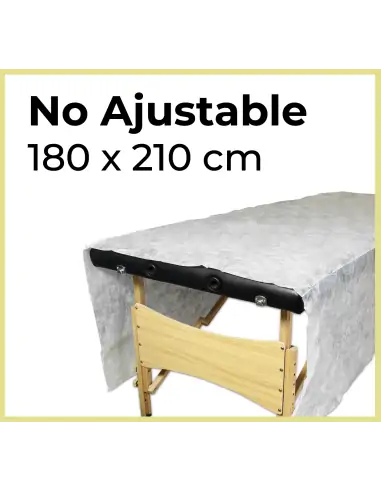 180x210 cm Disposable Non-Adjustable Sheet | Pack of 100 units