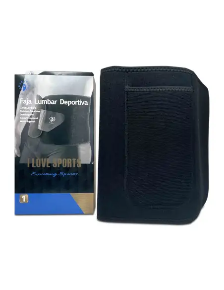 Ceinture de soutien lombaire pour le sport