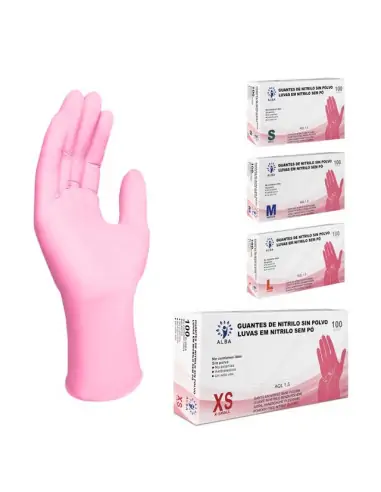 3.5g Antiviral Nitrile Gloves | Pack of 100 units