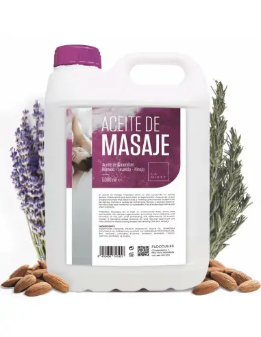 5L La Mistt Almond, Rosemary, Lavender, and Fennel Massage Oil