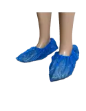 Cubrezapatos Plástico Azul 0,04mm | Pack 100 uds.