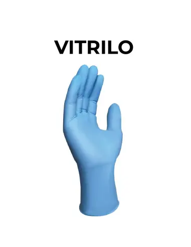 5g Antiviral Vitrile Powder-Free Gloves | Pack of 100 units