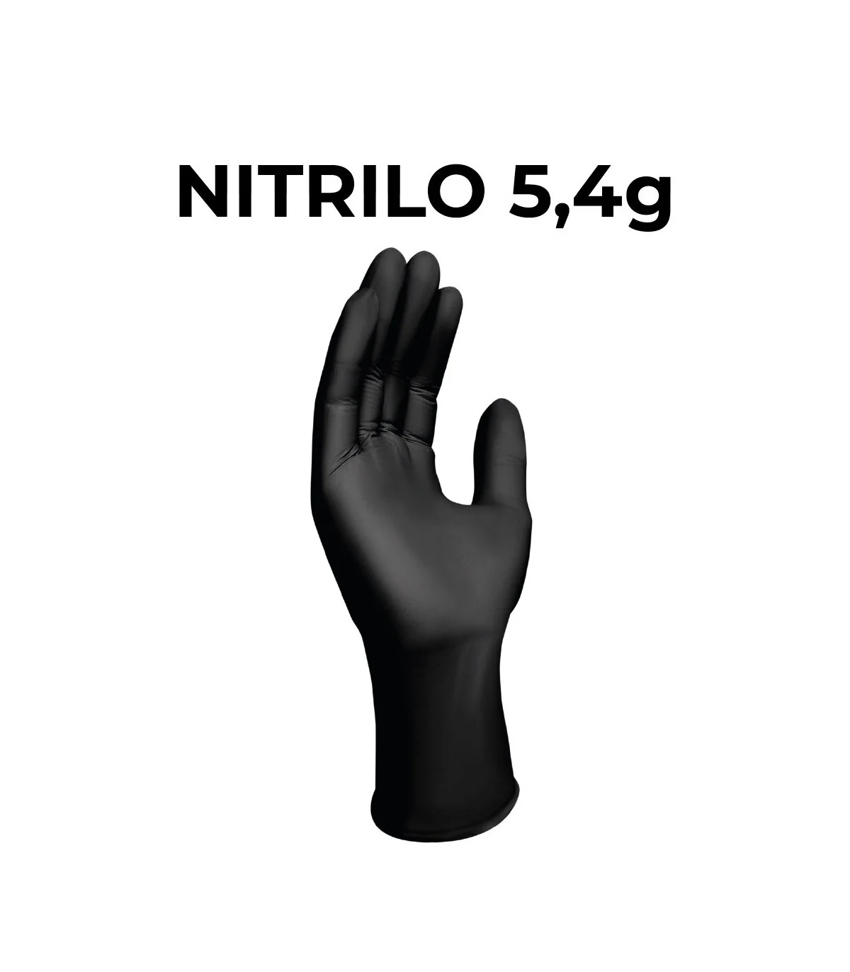 Guantes de Nitrilo Antivírico 5,4 g Alto Gramaje | Pack con 100 Uds.