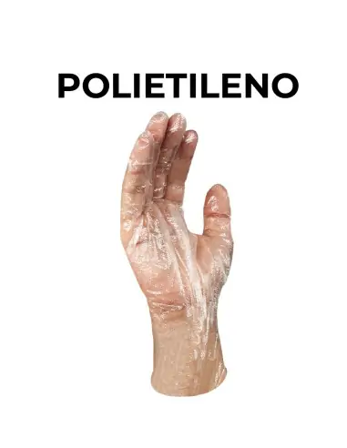 Transparent Polyethylene Gloves | Pack of 100 units