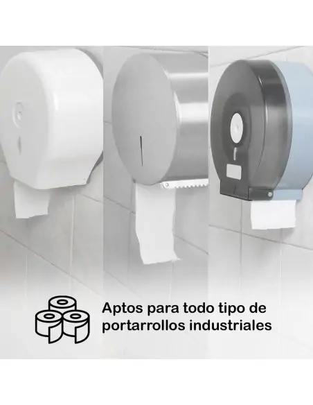 Papel Higiénico Industrial MaxiJumbo | Pack de 6 Uds.