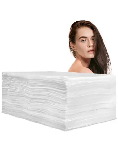 40x80 cm Pilbelles Hairdressing Disposable Spunlace Towels | Pack of 100 units