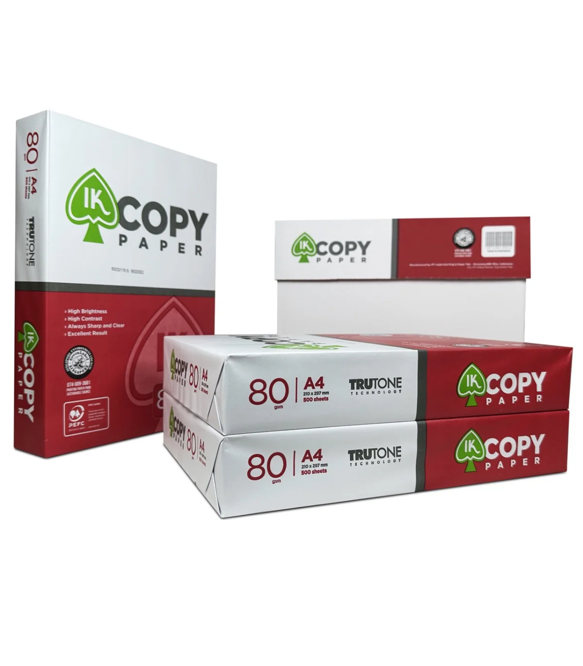 Folios A4 80 g | Pack de 2500 uds