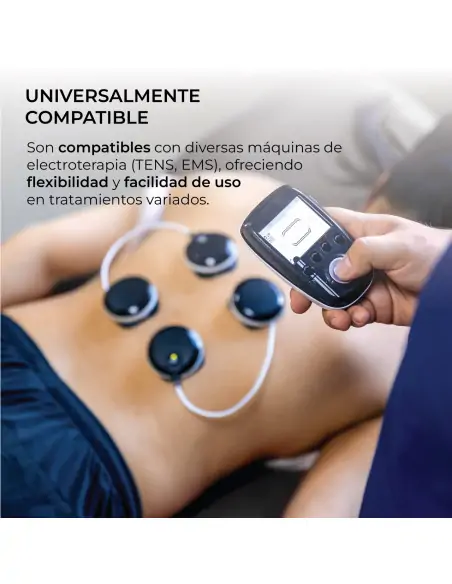 Electrodos Autoadhesivos I Pack 4 uds I 5cm x 5cm