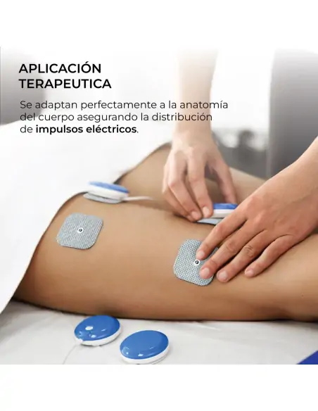 Adhesive electrodes l Pack of 4 units l 5 cm x 5 cm