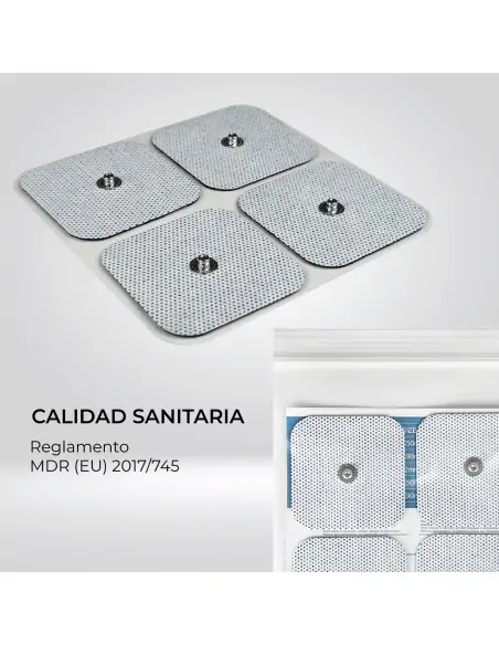 Electrodos Autoadhesivos I Pack 4 uds I 5cm x 5cm