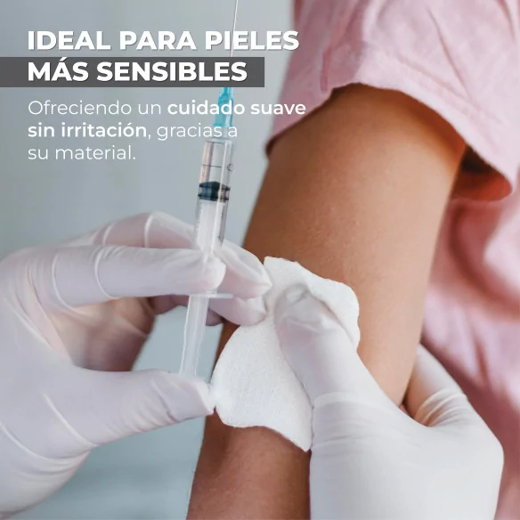 Gasas No Estériles 10x10 cm | Pack con 100 Uds.