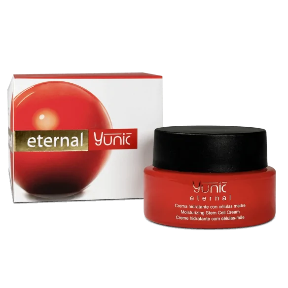 Crema Hidratante con Células Madre y Ácido Hialurónico, tratamiento antiedad, rejuvenece, repara, protege y tonifica