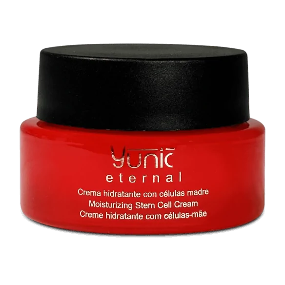 Crema Hidratante con Células Madre, Tratamiento Antiedad, de uso nocturno y diurno