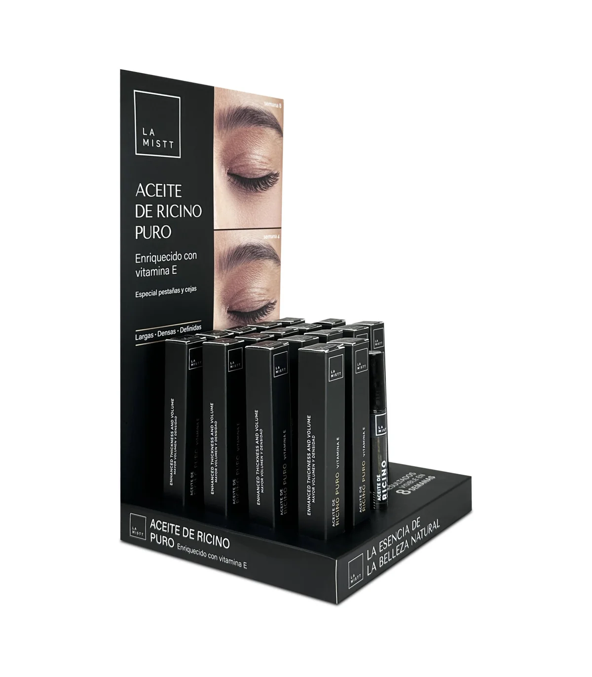 Aceite de Ricino Puro, Cuida tus pestañas y cejas