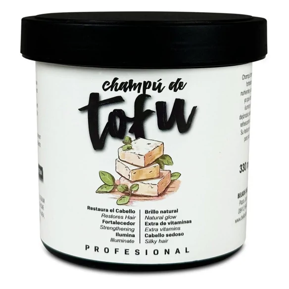 Champú Vegano de Tofu | Fortalecedor y Reparador, Sin Parabenos