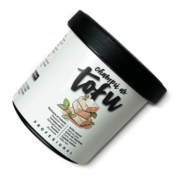 Champú Vegano de Tofu | Fortalecedor y Reparador, Sin Parabenos