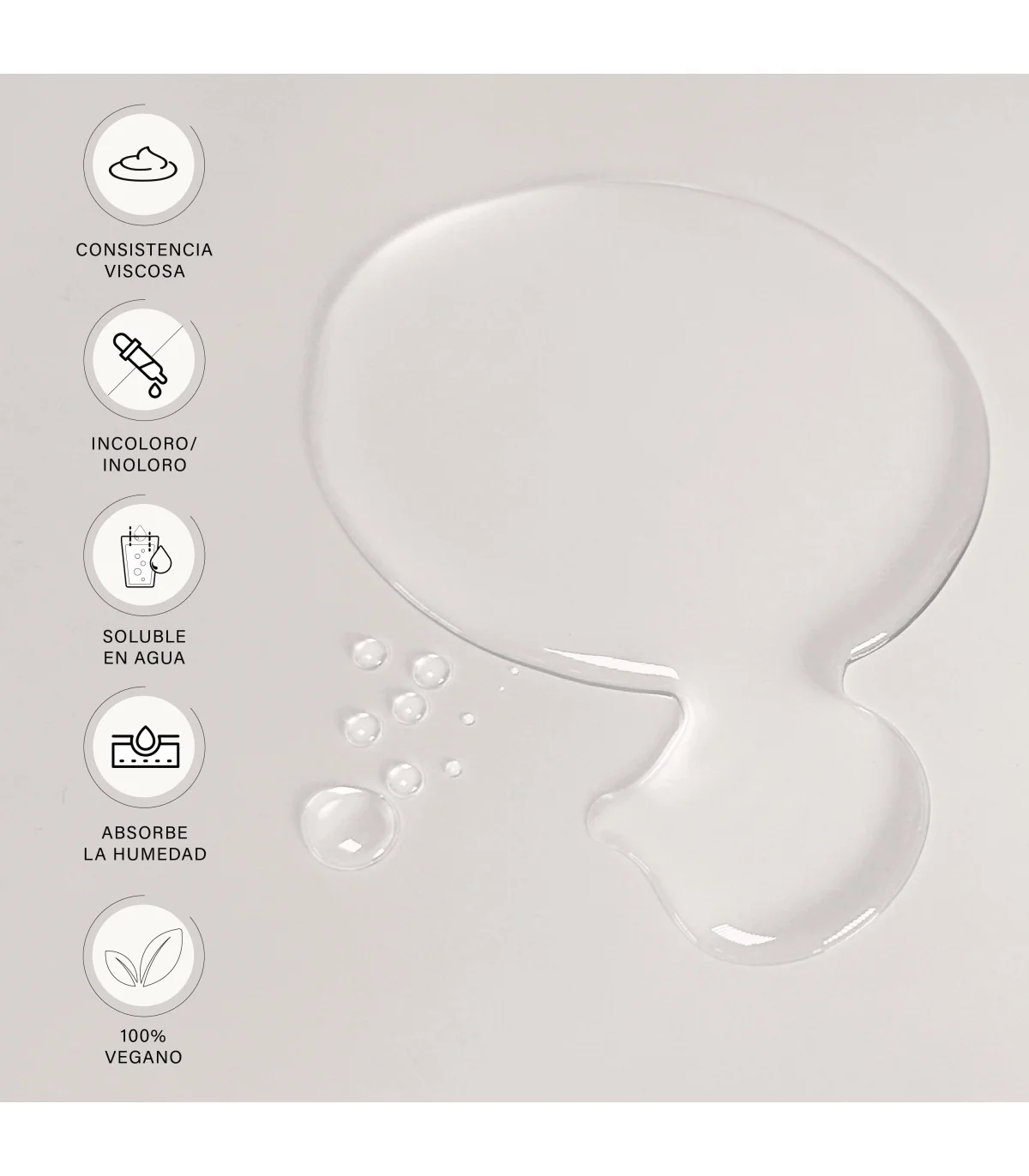 Glicerina Vegetal 100% caracteristicas