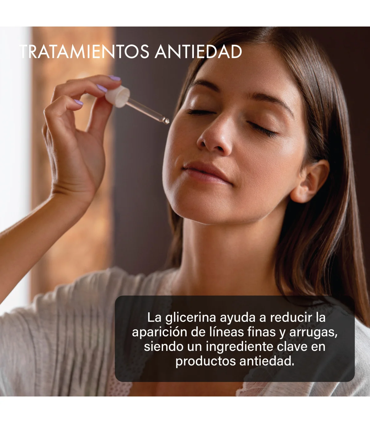 Glicerina Vegetal 100% tratamiento antiedad