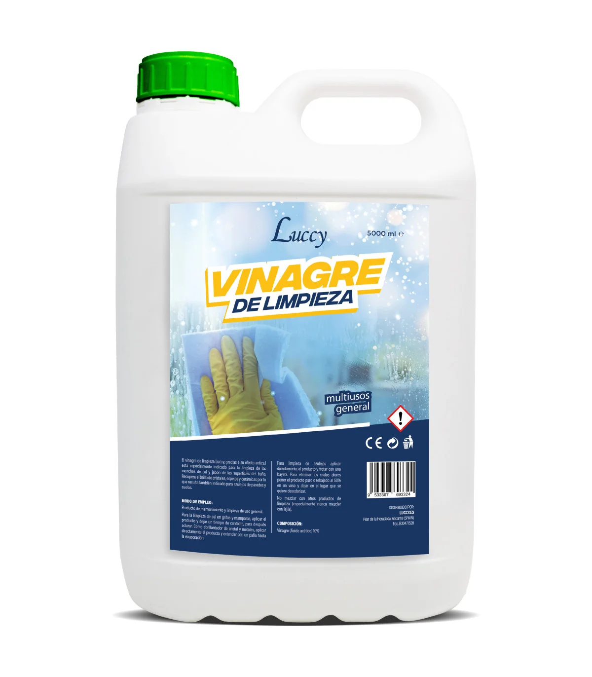 Vinagre de Limpieza 5L Luccy