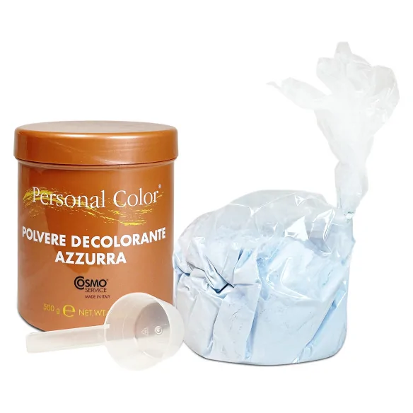 Poudre décolorante cheveux bleue 500 g Cosmo