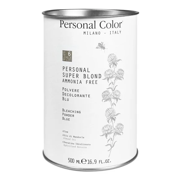 Poudre décolorante cheveux bleue 500 g Cosmo