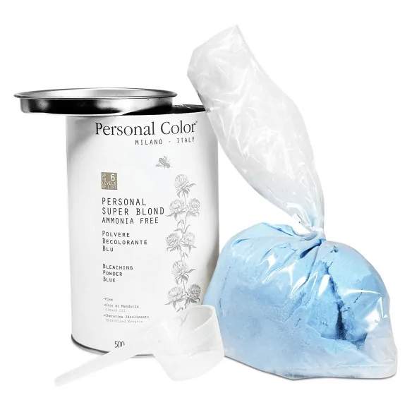 Poudre décolorante cheveux bleue 500 g Cosmo