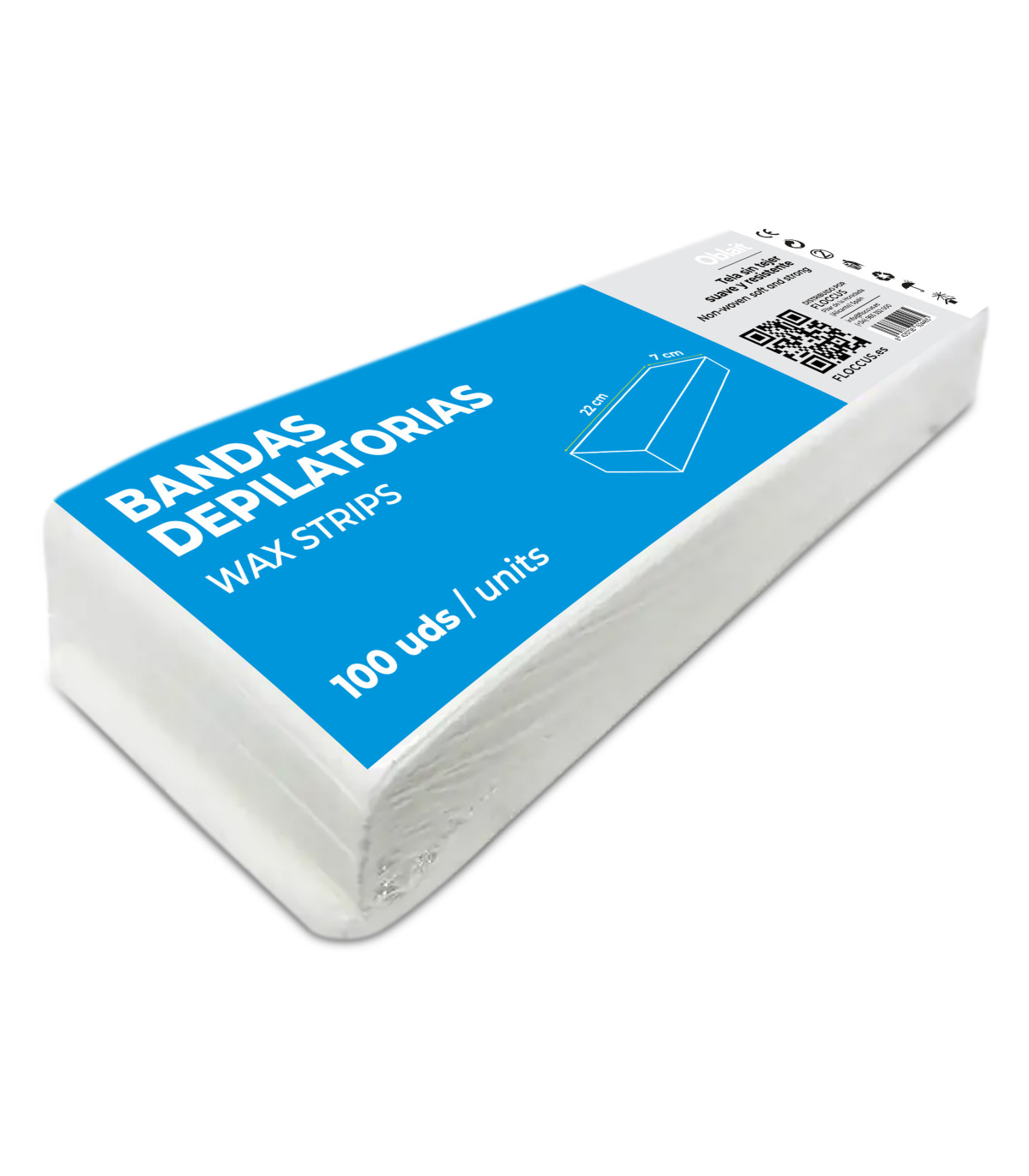 bandas depilatorias corporales tumbadas