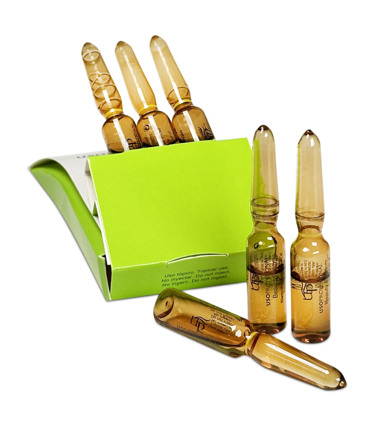 Ampollas flash efecto lifting 6 unidades