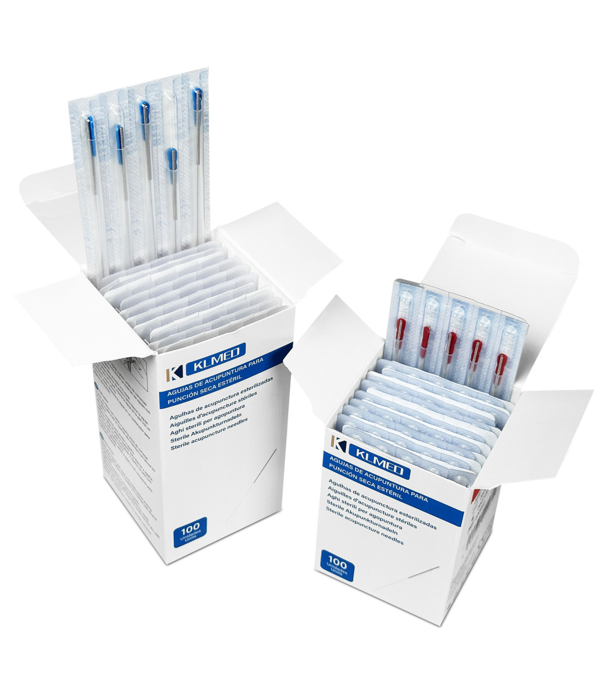 aguja acupuntura comparacion de tamaño