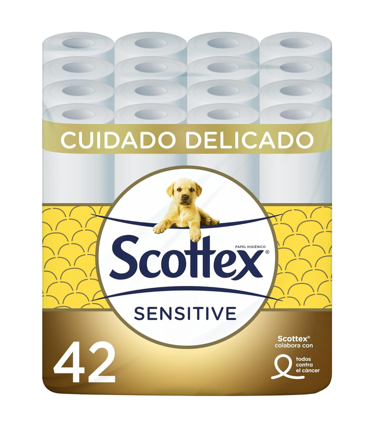 Pack papel higienico scottex sensitive