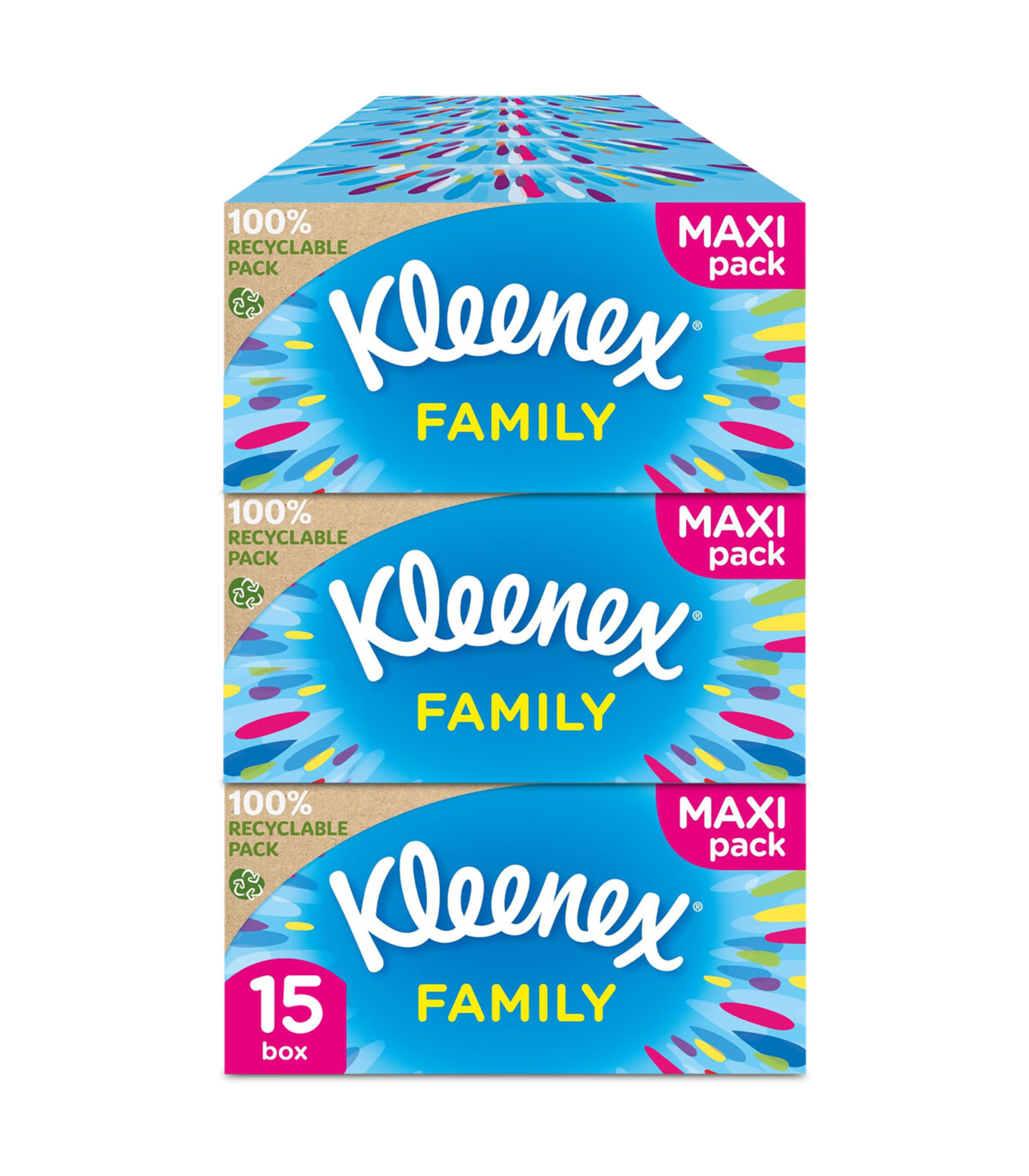 Pañuelos formato familiar