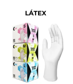 Guantes de Látex | Cubo 50 uds.