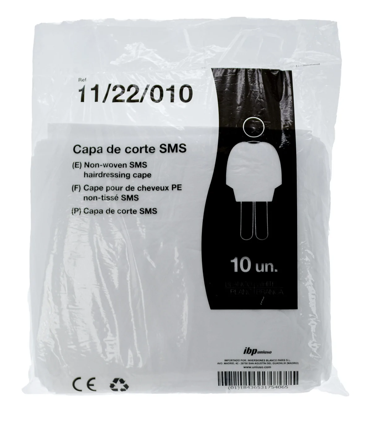 Capas desechables profesionales