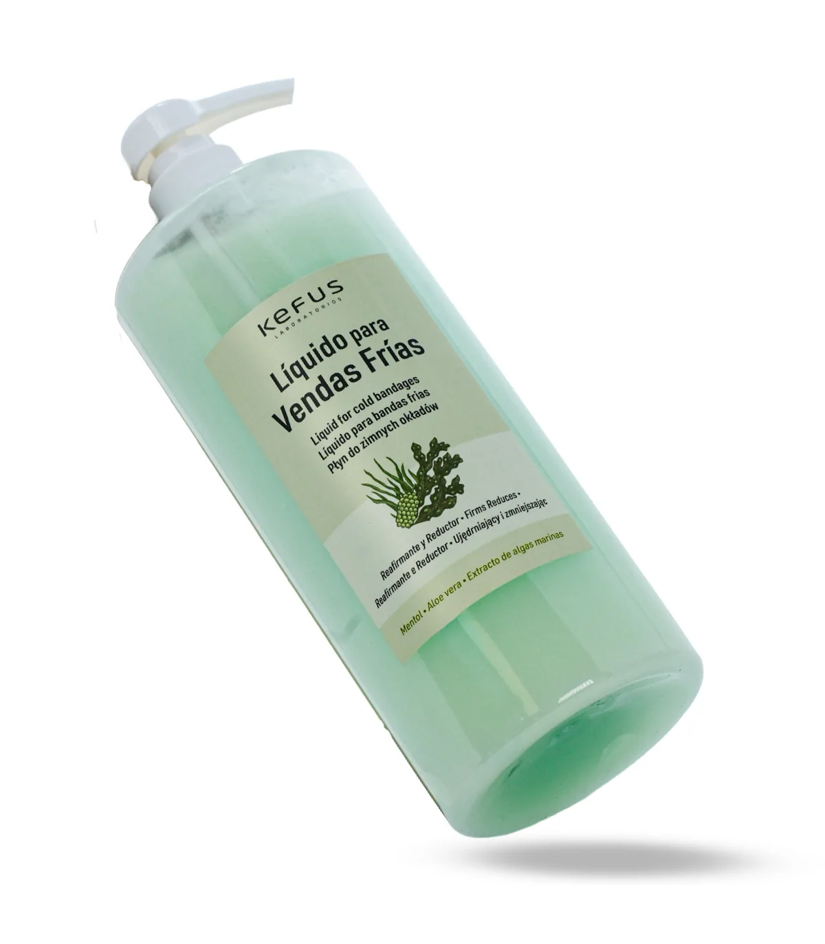 líquido efecto frío corporal