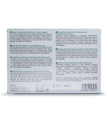 Ampoules au Triple Acide Hyaluronique | 10 × 5 ml