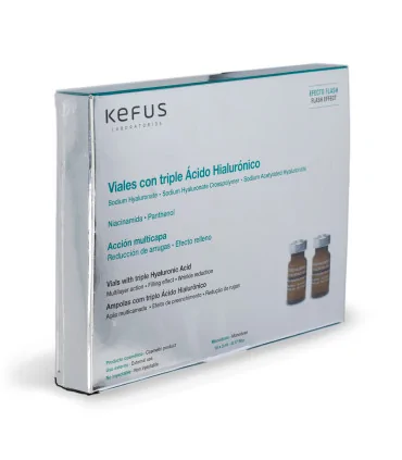 Ampoules au Triple Acide Hyaluronique | 10 × 5 ml