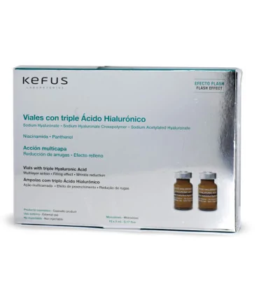 Ampoules au Triple Acide Hyaluronique | 10 × 5 ml