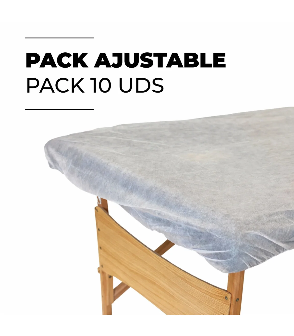 Sábana Desechable Ajustable | Pack con 10 Uds.