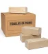 Toallas Zigzag Naturales | Pack con 3000 Uds