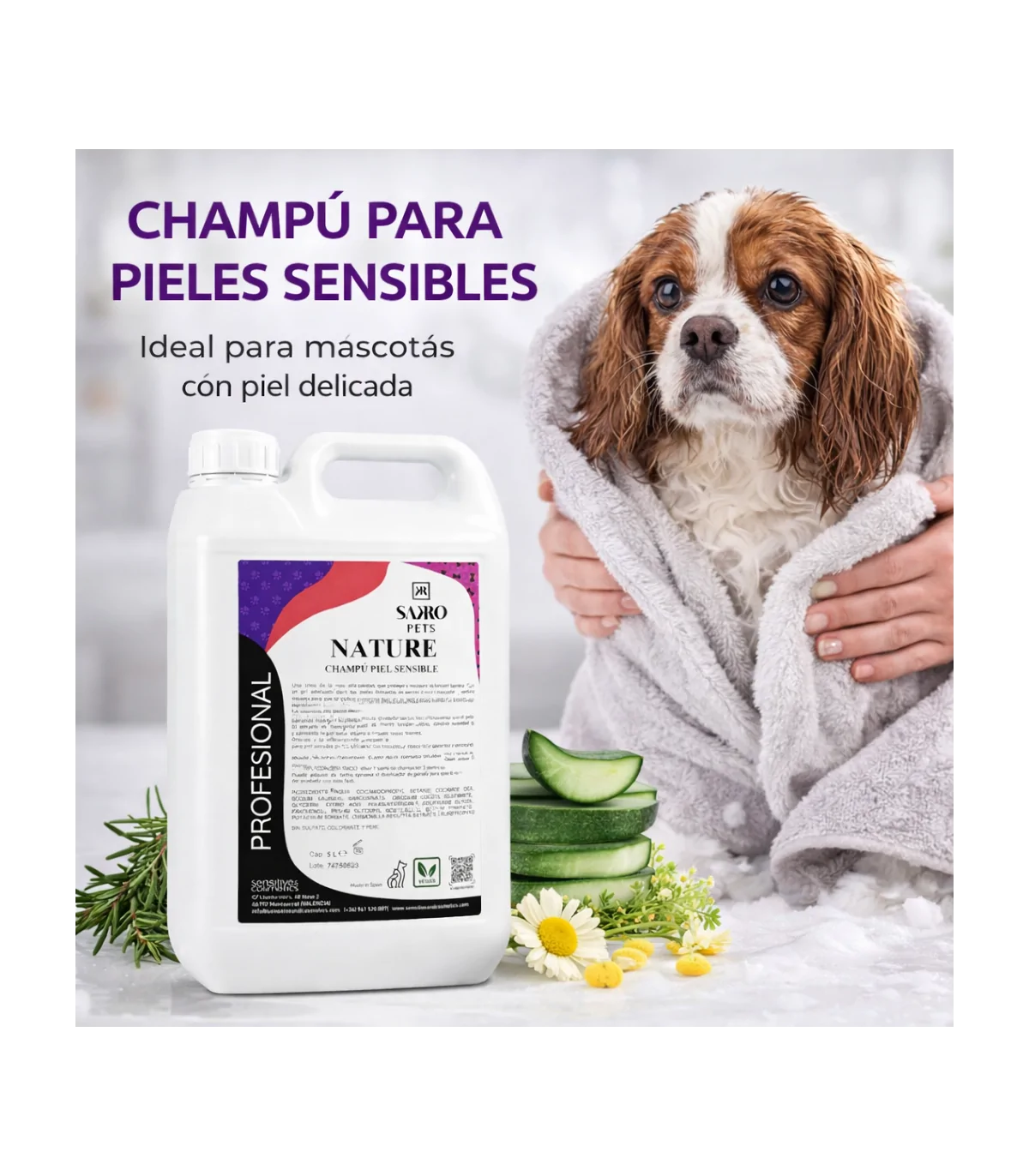 Champú para perros