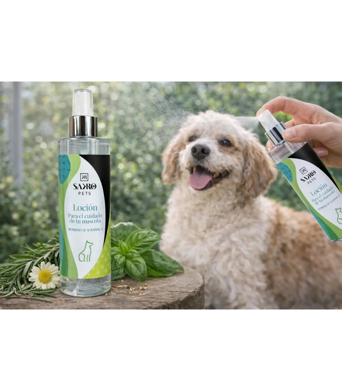 locion natural para perros