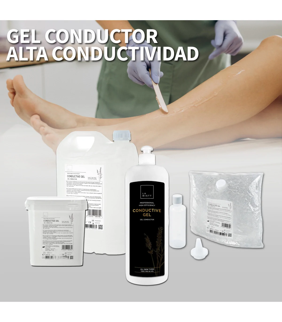 gel conductor de alta conductividad