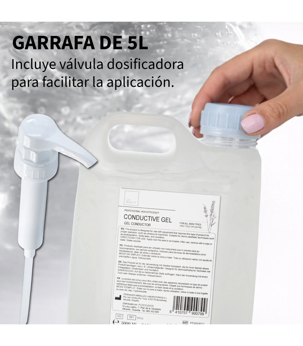 garrafa de 5L
