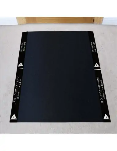 60x80 cm Home Footwear Sole Disinfection Rug