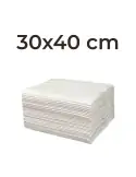 Toallas Manicura Desechables de Celulosa 30x40 cm | Pack con 100 Uds.
