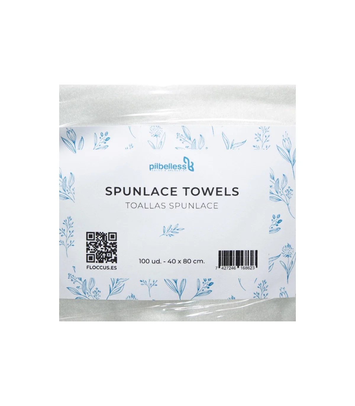 Etiqueta de toallas Peluquería Desechables de Spunlace