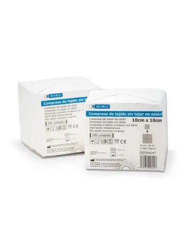 10x10 cm Non-Sterile Gauze | Pack of 100 units