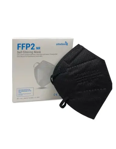 FFP2 Black Masks | Pack of 10 units